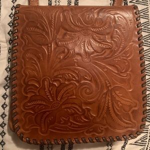 Patricia Nash 100% leather crossbody purse